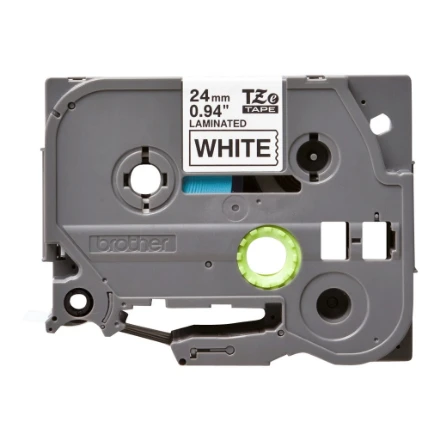 Brother | TZ-251 Laminated Tape | Juodas on Baltas | TZe | 8 m | 2.4 cm