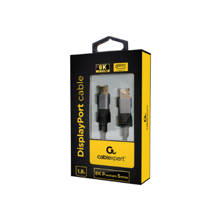 GEMBIRD DisplayPort kabelis 8K premium serijos 1,8m