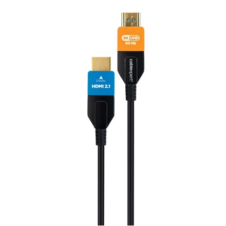 Gembird Cablexpert Active Optical (AOC) itin didelės spartos HDMI kabelis su Ethernet AOC serija, 5 m | CC-HDMI8K-AOC-5M