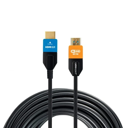 Gembird Cablexpert Active Optical (AOC) itin didelės spartos HDMI kabelis su Ethernet AOC serija, 5 m | CC-HDMI8K-AOC-5M