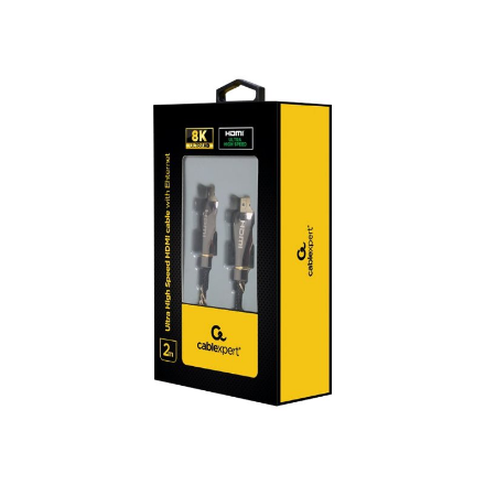 GEMBIRD Ultra High Speed HDMI laidas su Ethernet 8K premium serijos 2m