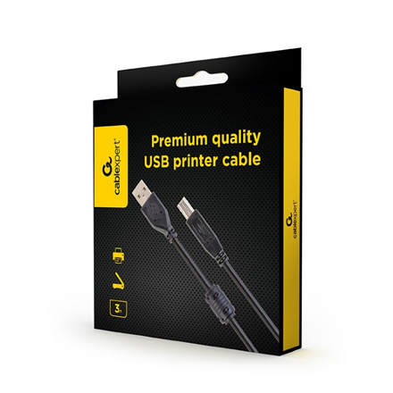 Cablexpert | CCFB-USB2-AMBM-3M | USB 2.0 spausdintuvas cable