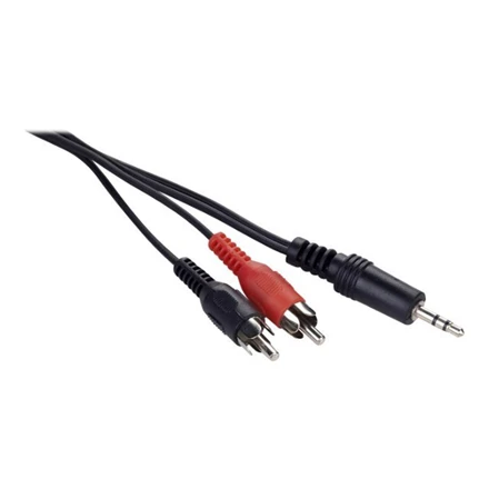 „Gembird“ garso stereo adapteris iš 3,5 mm kištuko į 2 RCA kištukus, 0,2 m | Cablexpert