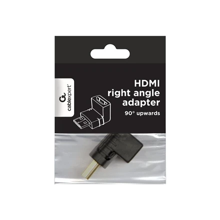 GEMBIRD A-HDMI90-FML Gembird HDMI dešiniojo kampo adapteris, 90 laipsnių kampu žemyn