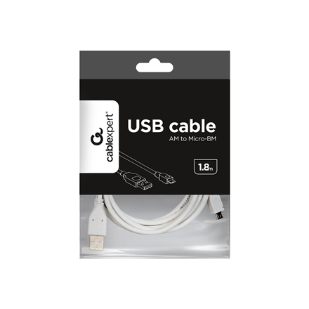 Gembird Cablexpert Cableexpert | Mikro-USB kabelis | USB-A į mikro-USB