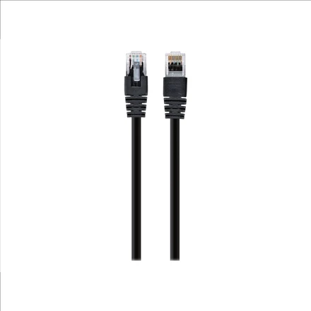 Gembird Cablexpert | Komutacinis laidas | UTP | Juodas RJ45 | RJ45