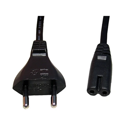 Gembird Cablexpert | Maitinimo laidas (C7), patvirtintas VDE | PC-184-075-1.8M | Juodas | CEE 7/16 į C7