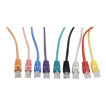 Cablexpert | PP12-5M | rusvai gelsvas RJ-45 | RJ-45