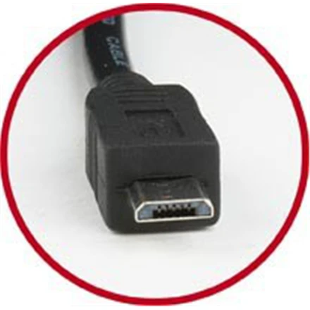 Gembird Cablexpert | USB 2.0 | Juodas | * USB 2.0 laidas su A tipo kištuku ir B tipo mikrojungtimi * Paauksuoti kontaktai patikimam didelės spartos duomenų perdavimui * Lietos jungtys | USB-A į mikroUSB