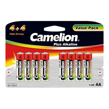 Camelion AA šarminės baterijos, 8 vnt. pakuotė