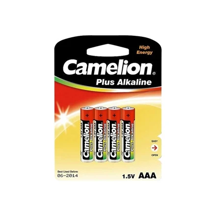 Camelion AAA Alkaline baterijų pakuotė (4 vnt.)