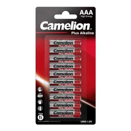 Camelion | LR03-BP10 | AAA/LR03 | Plius Šarminis | 10 vnt.