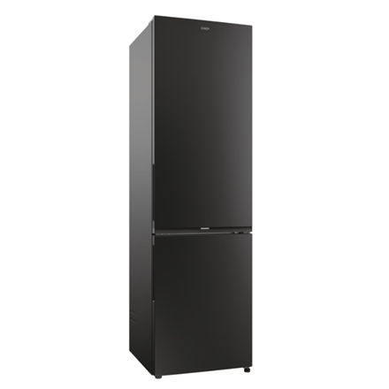 Candy Šaldytuvas | CNCQ2T620EB | Energy efficiency class E | Free standing | Combi | Height 205 cm | No Frost system | Šaldytuvas net capacity 289 L | Šaldiklis net capacity 120 L | Ekranas | 38 dB | Juodas
