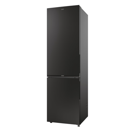 Candy Šaldytuvas | CNCQ2T620EB | Energy efficiency class E | Free standing | Combi | Height 205 cm | No Frost system | Šaldytuvas net capacity 289 L | Šaldiklis net capacity 120 L | Ekranas | 38 dB | Juodas