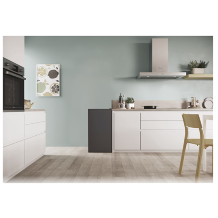 Vienų durų šaldytuvas Candy Table Top CHASD4385EBC | juodos spalvos