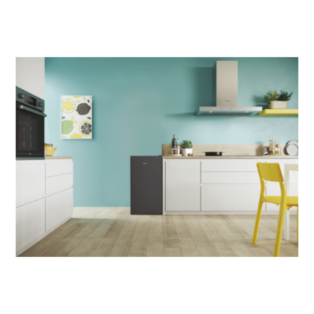 Vienų durų šaldytuvas Candy Table Top CHASD4385EBC | juodos spalvos