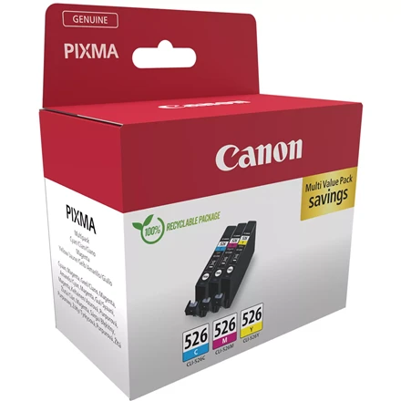 Canon CLI-526 | Rašalo kasetės | Sudėtinė pakuotė