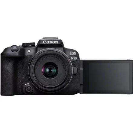 „Canon“ | D.CAM EOS R10 beveidrodinis fotoaparato korpusas | 24,2 MP megapikselių | Vaizdo stabilizatorius | ISO jautrumas (maks.) 32000 | „Wi-Fi“ | Vaizdo įrašymas | Rankinis valdymas | CMOS | Juodas