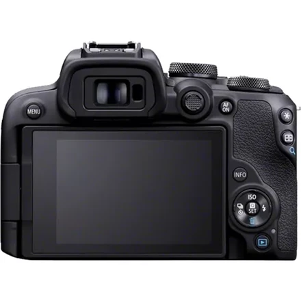 „Canon“ | D.CAM EOS R10 beveidrodinis fotoaparato korpusas | 24,2 MP megapikselių | Vaizdo stabilizatorius | ISO jautrumas (maks.) 32000 | „Wi-Fi“ | Vaizdo įrašymas | Rankinis valdymas | CMOS | Juodas