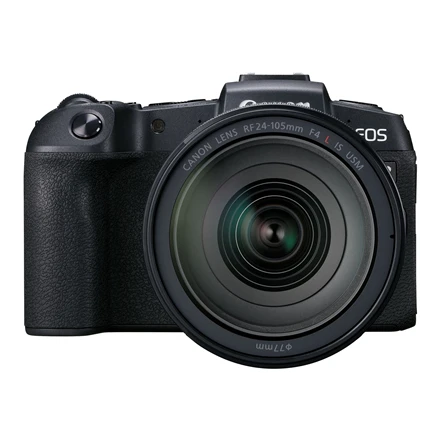 Objektyvas Canon EOS RP + RF 24-105mm F4-7.1 IS STM MILC 26,2 MP CMOS 6240 x 4160 pikseliai Juoda