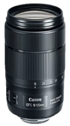 Objektyvas Canon EF-S18-135 IS USM Juoda