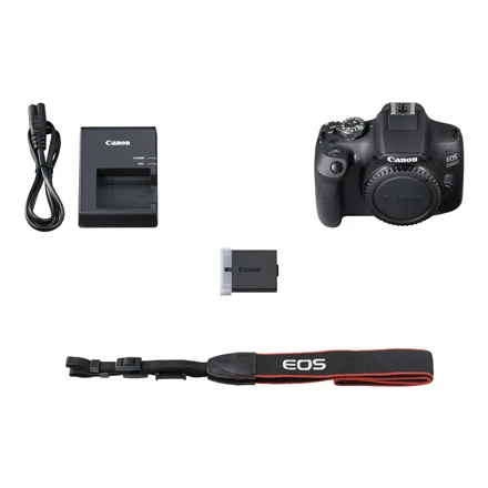 Canon | EOS | 2000D 18-55 IS II EU26 | SLR Camera Kit | Megapixel 24.1 MP | Image stabilizer | ISO sensitivity (max) 12800 | Ekranas diagonal 3.0 " | Wi-Fi | Video recording | APS-C | Juodas