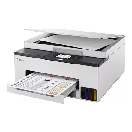 CANON MAXIFY GX1050 daugiafunkcis spalvotas rašalinis spausdintuvas, pakartotinai užpildomas, A4, 210 x 297 mm, A4, 15 atv./min., 250 lapų, USB 2.0, LAN, „Wi-Fi“.