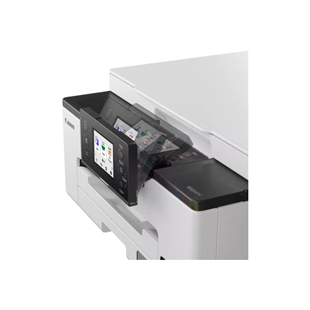 CANON MAXIFY GX1050 daugiafunkcis spalvotas rašalinis spausdintuvas, pakartotinai užpildomas, A4, 210 x 297 mm, A4, 15 atv./min., 250 lapų, USB 2.0, LAN, „Wi-Fi“.
