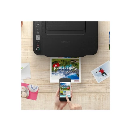 Daugiafunkcis rašalinis spausdintuvas Canon PIXMA TS3750i, spausdinimas / kopijavimas / skenavimas, spalvotas, Wi-Fi, juodas