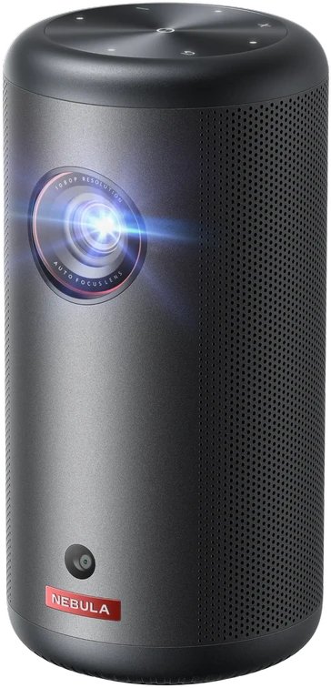 Nebula Capsule 3 1080p mini „Google TV“ projektorius, juodos spalvos