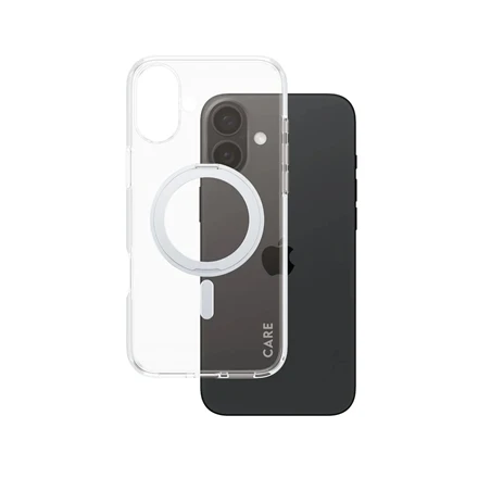 Panzer Glass CARE by PanzerGlass Feature su stoveliu Apple iPhone 16 Plus 6.7" sidabrinis/sidabrinis MagSafe 1327