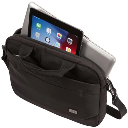 Case Logic | Tinka iki 11.6 " | Advantage | Portfelis | Juodas | Dirželis per petį