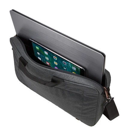 Case Logic Atvejo logika | Eros atašė | Tinka iki 15,6" | Messenger - Portfelis | Obsidianas | Pečių dirželis
