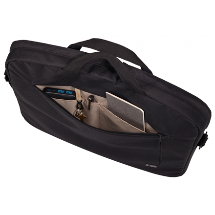 Case Logic | Invigo Eco Attaché | INVIA116 | Attaché | Shoulder strap | Juodas