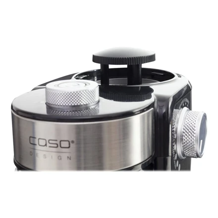 Kavamalė Caso | Kavos malūnėlis | Barista Crema | 150 W | Kavos pupelių talpa 240 g | Puodelių skaičius 12 vnt(s) | Juodas