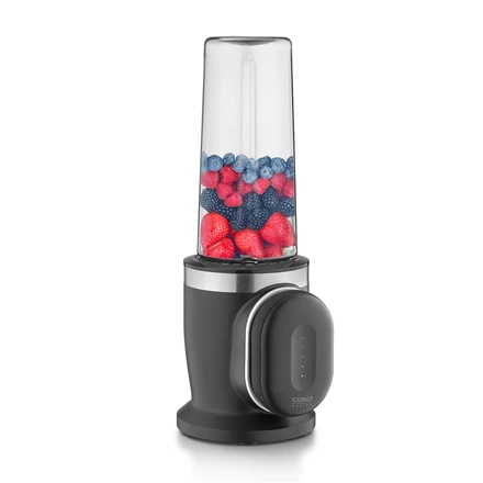 Caso Cordless Maišytuvas | Click & Blend | Tabletop | 240 W | Jar material Tritan | Jar capacity 0.5 L | Nerūdijantis plienas/Matt Juodas