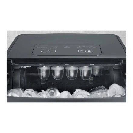 Caso ledo kubelių gaminimo aparatas | Clear Ice Advanced | Galia 130 W | Talpa 1,5 l | Matinis juodas