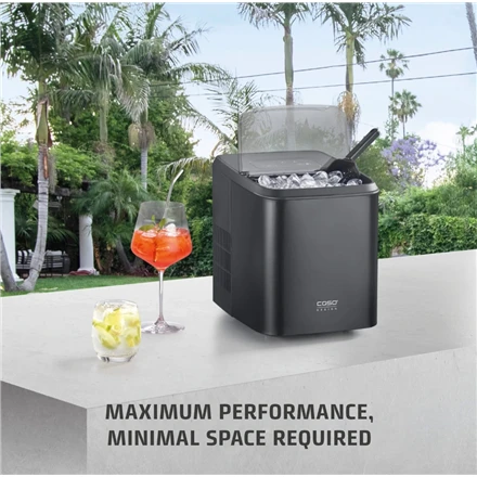 Caso ledo kubelių gaminimo aparatas | Clear Ice Advanced | Galia 130 W | Talpa 1,5 l | Matinis juodas