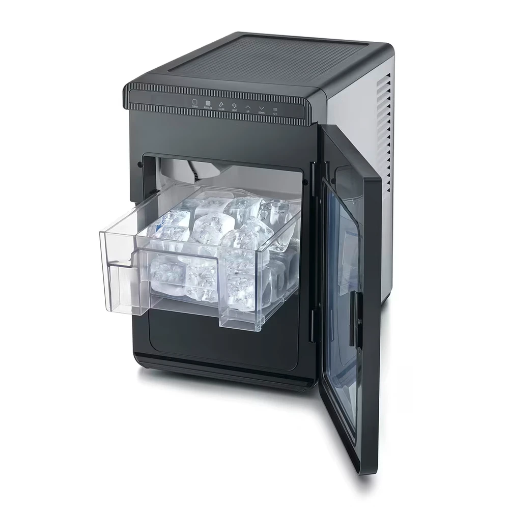 Ledukų gaminimo aparatas Caso IceCube Pro, 250 W, 2 L, nerūdijančio plieno / juodas