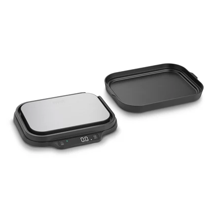 Virtuvinės svarstyklės Caso Kitchen and Precision scales | KitchenDuo | Ekranas type LED | Juodas/Nerūdijantis plienas