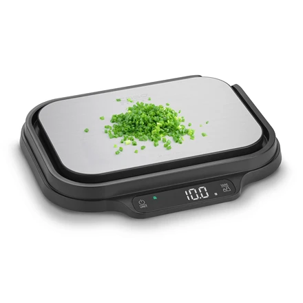 Virtuvinės svarstyklės Caso Kitchen and Precision scales | KitchenDuo | Ekranas type LED | Juodas/Nerūdijantis plienas