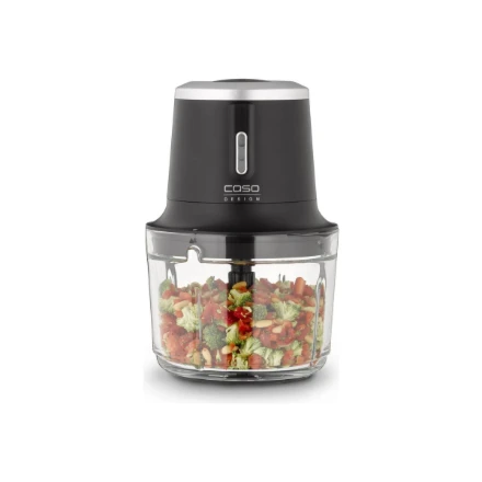 Smulkintuvas Caso Chop & Go, Juodos spalvos
