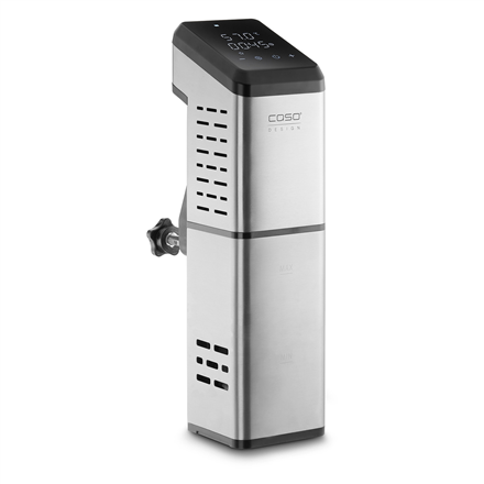 Caso SousVide Stick | SV 2000 Pro | Power 2000 W | Temperature control | Juodas/Stainless Steel