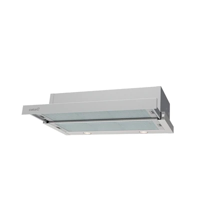 CATA TF-2003 DURALUM 700 | Hood | Telescopic | Energy efficiency class C | Plotis 70 cm | Mechanical | 390 m³/h | Nerūdijantis plienas | LED