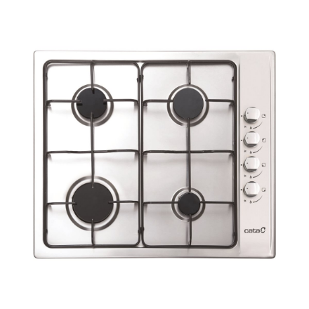 Kaitlentė CATA | Hob | GI 6004 X | Gas | Number of burners/cooking zones 4 | Rotary | Nerūdijantis plienas