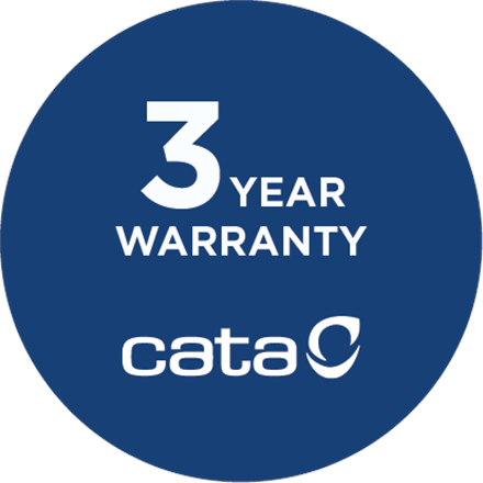 CATA | Gartraukis | OMEGA 600 BK | Tvirtinamas prie sienos | Energijos vartojimo efektyvumo klasė C | Plotis 60 cm | 645 m³/h | Mechaninis | LED | Juodas