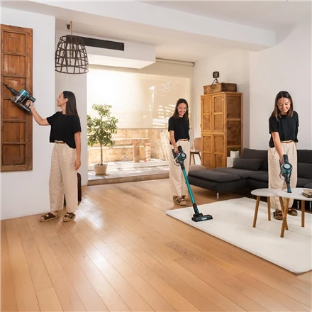 Dulkių siurblys Cecotec Vacuum cleaner | Conga Rockstar P50 X-Treme | Cordless operating | Stick/handheld | 265 W | 25.2 V | Operating time (max) 50 min | Mėlyna/Juodas