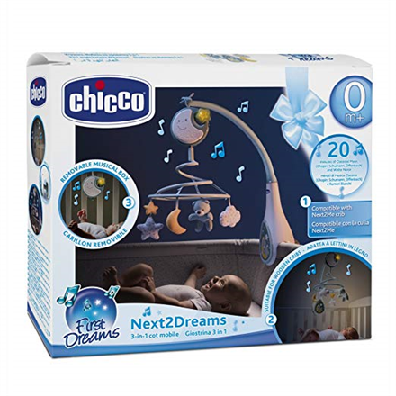 Chicco NEXT2 DREAMS LOVO KARUSELĖ - MĖLYNA