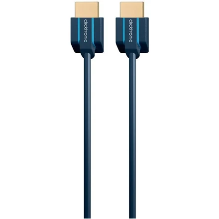 Clicktronic 70703 Ultraslim High Speed HDMI™ kabelis su amžinybe, 1,5 m