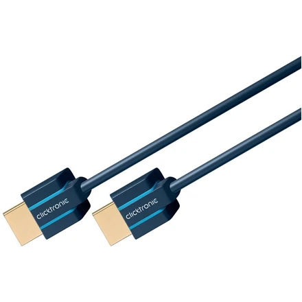 Clicktronic 70703 Ultraslim High Speed HDMI™ kabelis su amžinybe, 1,5 m